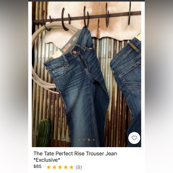 The Tate Perfect Rise Trouser Jeans - Picture 3 of 8